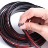GreceYou 5M/16.5Ft Universal Self Adhesive Auto Rubber Weather Draft Seal