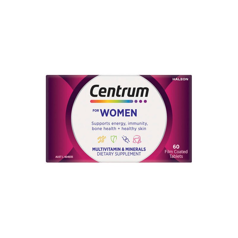 Centrum For Women 60 Tablets