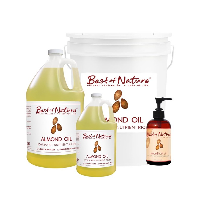 Best of Nature 100% Pure Sweet Almond Oil – Moisturizing