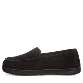 BEARPAW Men's Brian Black/Black Size 11 | Men's Slipper | Men's Shoe | Comfortable & Lightweight