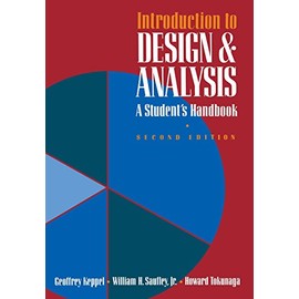 Introduction to Design and Analysis: A Student's Handbook (A Series of Books in Psychology)