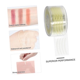 Beavorty 2sets Eyelid Stickers Makeup Invisible Double Eyelid Tape Size s (skin) 300pairs*2