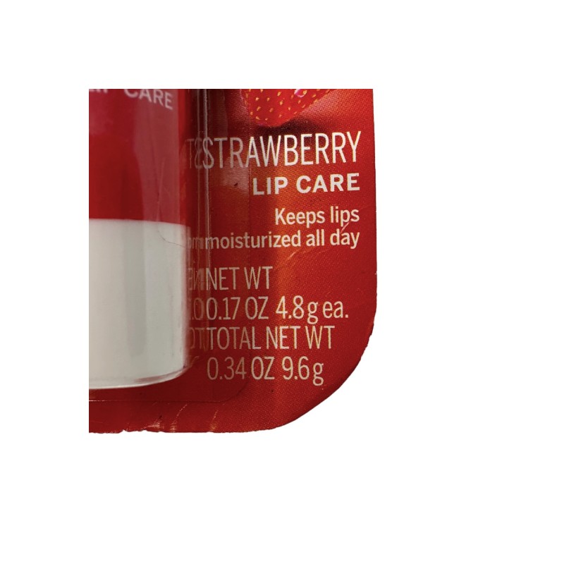 Nivea Strawberry Lip Care 2 Pack Tinted Scented 0.17 oz