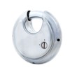 FJM Security SX-790 4-Dial Combination Disc Padlock, Chrome - 4