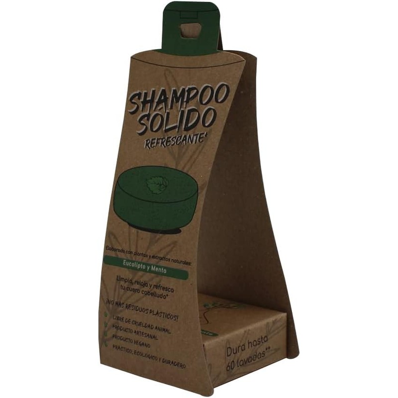 Shampoo Sólido Refrescante Árbol Verde, 1 unidad, 1
