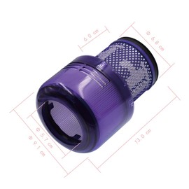 Fre.Filtor 2-PACK Replacement Filters Compatible with Dyson V11 V15 Vacuum,Compare to Part # DY-970013-02