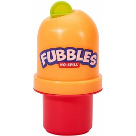 Little Kids Fubbles No-Spill Bubble Tumbler Orange/Red