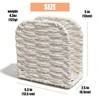 Hosmore Napkin Holder Freestanding, Paper Cord Handwoven, Tabletop Dispenser, Farmhouse