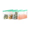 PARENCE Reusable Food Bags, Transparent, Multi