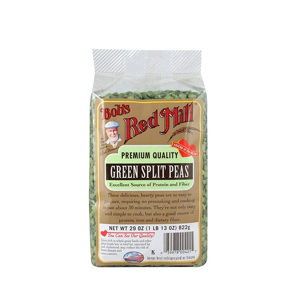 Bob's Red Mill Green Split Peas, 29-ounce