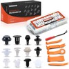 A-Premium 115 PCS (12 Sizes) Car Retainer Clips Kit Compatible