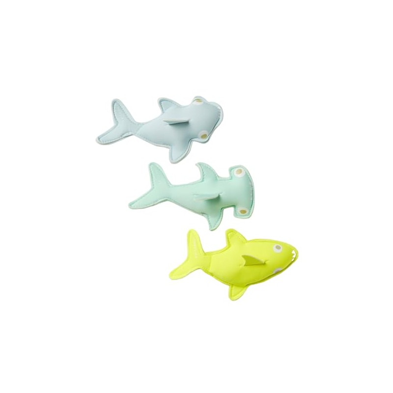 Dive Buddies | Salty The Shark Aqua Neon Yellow