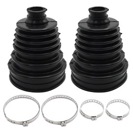Saihisday Universal CV Boot Small CV Axle Boot Repair Kit, Robust CV Axle Boot Installation Kit, CV Velocity Joint Boots for Shaft with Cone CV Joint Boot Replacement for Shaft Size 19 mm-24 mm