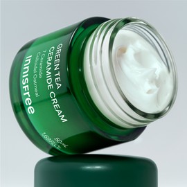 innisfree [더블구성] 이니스프리 그린티 세라마이드 버터 보습 크림 / 수분 속건조 장벽 화잘먹 50ml, 2개