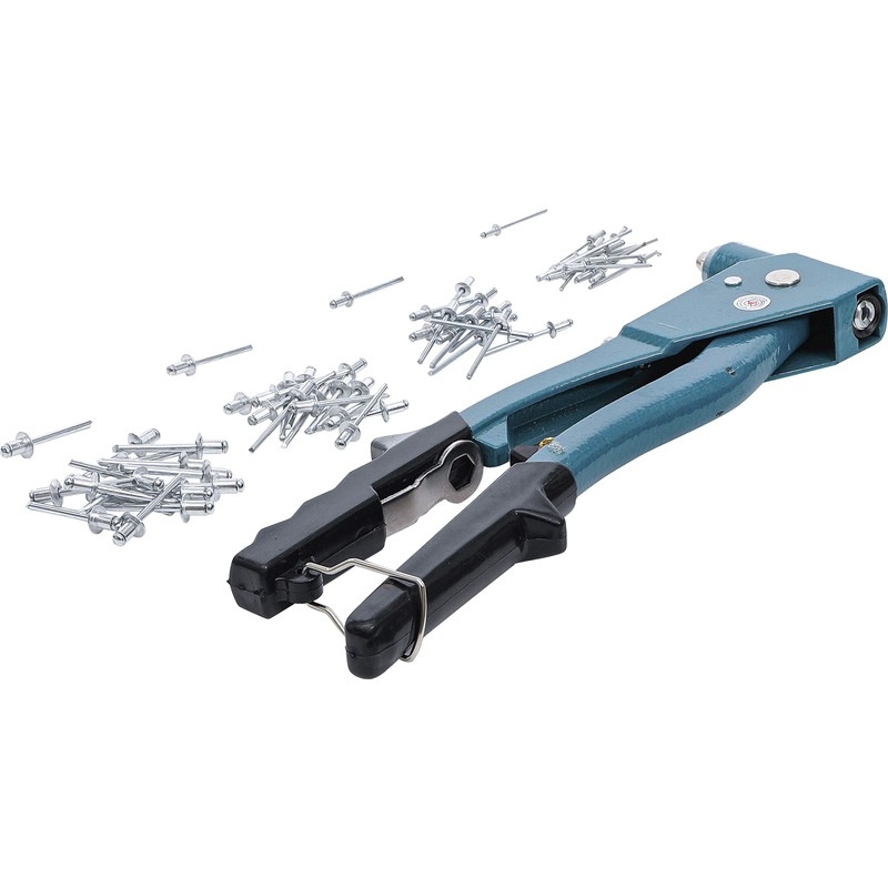Kraftmann 401 Set with 60 Rivets, Blue/Black