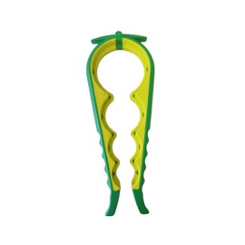 Adems Jar Opener Bottle Opener and Ring Pull Can Opener for Weak Hands, Arthritis Hands, Elderly and Children (Dark Green)