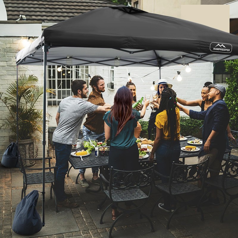 KAMPKEEPER Replacement Top Pop Up Canopy Tent Cover Roof with