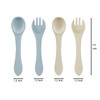PandaEar Silicone Baby Feeding Set| 2 Divided Suction Plate +
