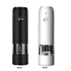 Electric Pepper Grinder Black Usb Charging High Hardness Wear Resistant