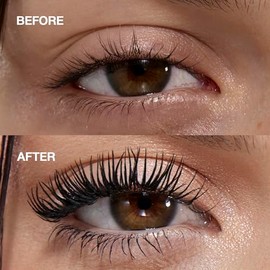 SELESTIA BEAUTY Máscara negra Queen Cobra – Voluminizadora, rizador, alargadora – Cepillo suave para una aplicación suave – De larga duración y resist