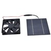 Solar Abluftventilator Kit Solarzellenplatinen Netzteil 10 W für die Luftzirkulation
