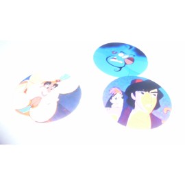 Unbranded Pre Cut One Inch Bottle CARTOON ALADDIN Free Shipping - photo, 15 images