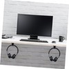 Operitacx Under Desk Headset Stand Dual Headphone Holder for Gaming