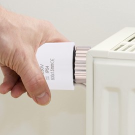 iplusmile E2M917MT9275NRZI0132RH Underfloor Heating Thermostat Switch, Electric Heating Valves, Thermostat Device, White, 7 x 4 x 4 cm