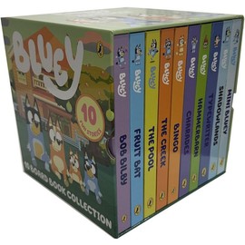 Bluey 10 Board Book Collection
