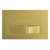 SPARES2GO Luxury Concealed Toilet Cistern Flush Plate Kit for Wall
