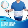NYOrtho Bariatric Abdominal Binder,12-Inch Wide Elastic Belly Wrap for Plus-Size