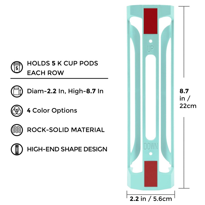K Cup Holder for Keurig: Coffee Pod Holder for Counter