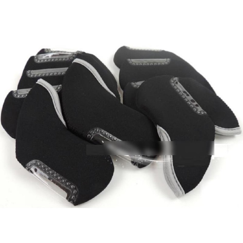 Higashikawaguchi Shoji Golf Iron Head Cover, Count, Visible Window, Soft