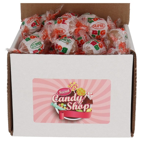 Big Bol Candy Gum en caja, 1 libra (envuelto individualmente)