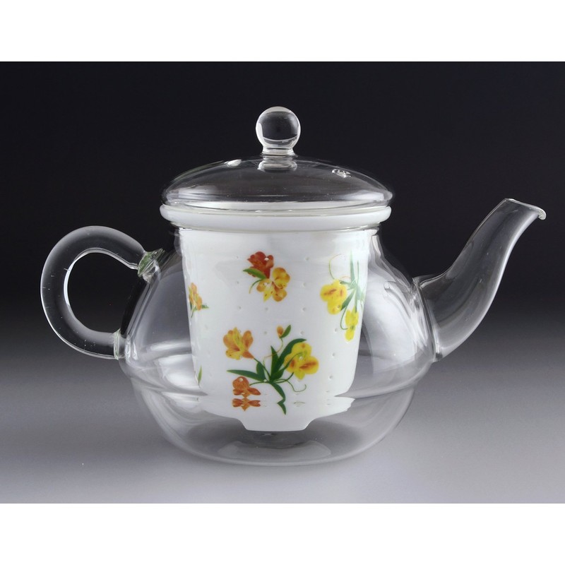 Arita Ware KA-200 Celand Glass, Fashionable Pot, Birthday Flowers, November,