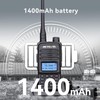 Retevis RT85 2 Way Radio Long Range with Mic, Dual