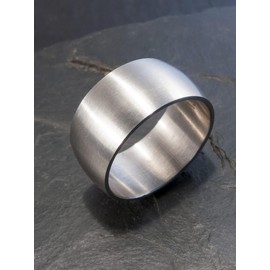 Fly Style Stainless Steel Ring for Men & Women, 8 - 12 mm Wide, Matte or Polished, Stainless Steel