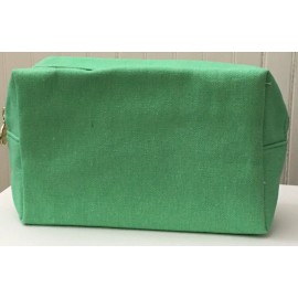 Origins NEW Origins Solid LIGHT GREEN  Canvas Makeup Cosmetic Travel Bag Case