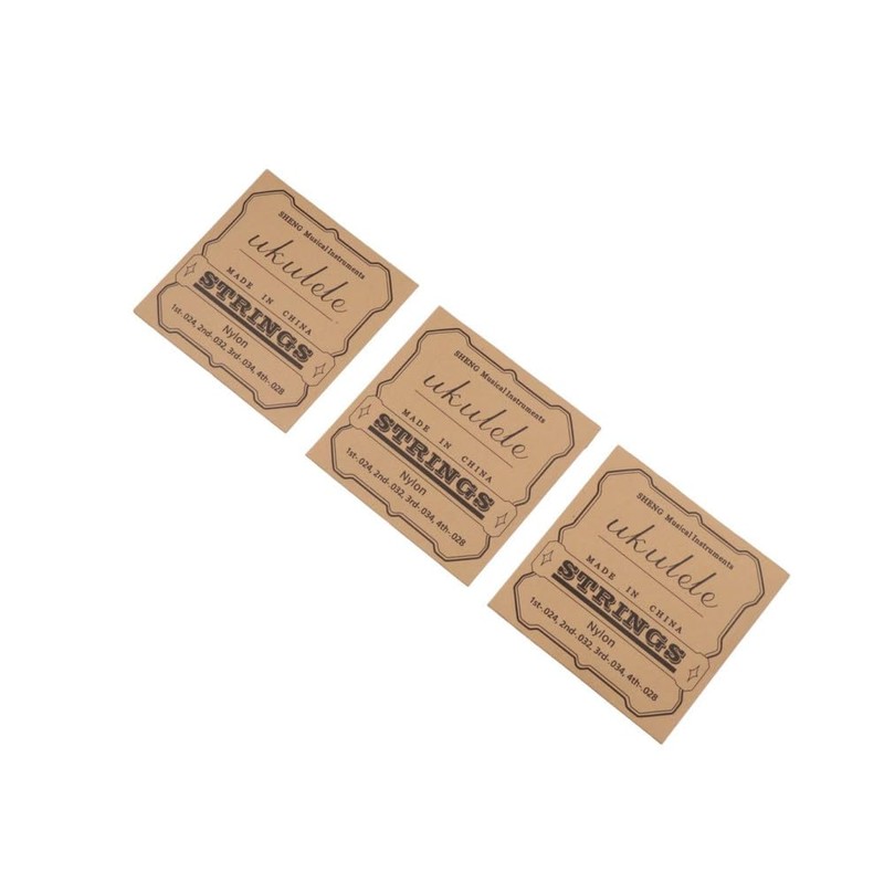 5Pcs Universal Nylon Ukulele String, Nylon Strings Replacement Guitar Strings