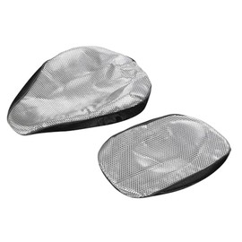 Honda REBLE 250 500 Seat Cover Protective Cover for HONDA Genuine Seat Cover Extra Seat Cover Cushion Cover Outside (Silver)