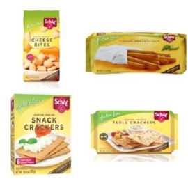 Schar Gluten-Free Variety Pack - Crispbread, Breadcrumsb, Italian Breadsticks, Cheese Bites