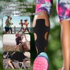 12pcs Precut Kinesiology Tape for Achilles Tendon, Waterproof & Breathable