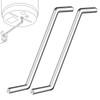 YFANITI 2 PCS Garbage Disposal Wrench, Garbage Disposal Allen Wrench