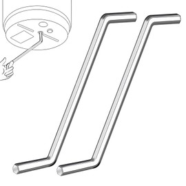 YFANITI 2 PCS Garbage Disposal Wrench, Garbage Disposal Allen Wrench Tool Compatible with InSinkErator Garbage Disposal