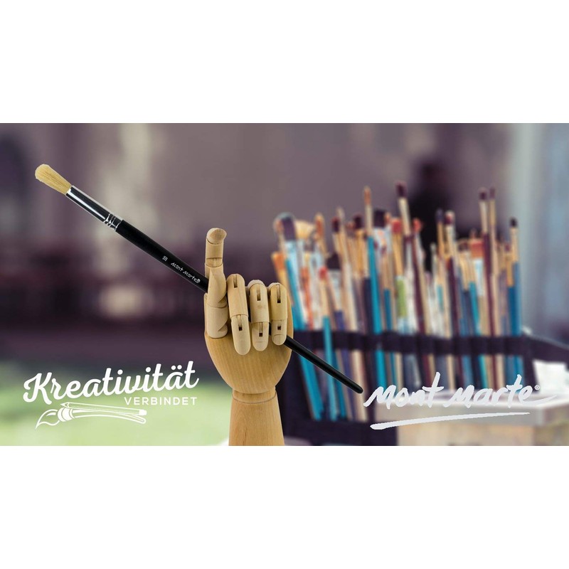 Mont Marte Mannequin Hand – Wooden Model Hand – Left