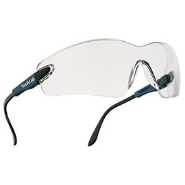 Bollé Safety VIPCI VIPER Series Safety Glasses with Clear Anti-Fog Lenses One Size