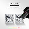 SMILEST 2.4cttw Moissanite Earrings for Women Men, D Color VVS1