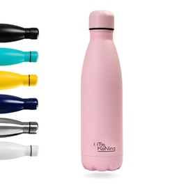 Otto Koning Stainless Steel Thermos Flask, 500 ml, Double-Walled Vacuum Insulated Thermos Flask, 0.5 L, Leak-Proof and BPA-Free Drinking Bottle with Stylish Design