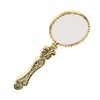 3X Retro Magnifying Glass Elderly Kids Handheld Magnifier for Reading