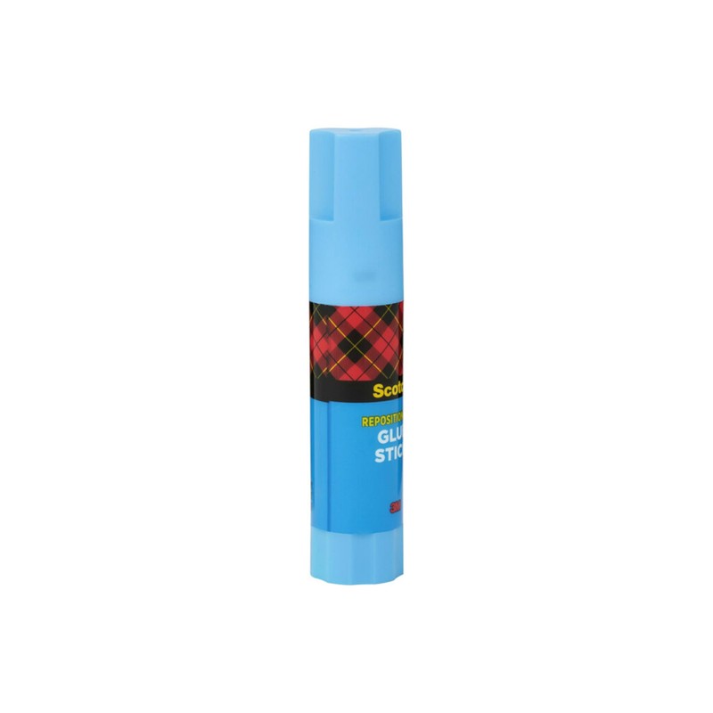 Scotch Removable Restickable Glue Stick, .49oz, Repositionable Stick, 4 Pack